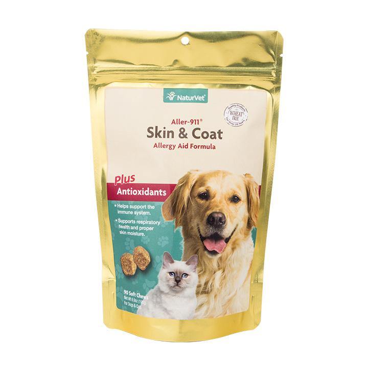 NaturVet Skin & Coat Allergy Aid Formula - Pisces Pet Emporium