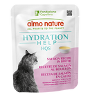Almo Nature Hydration Help HQS Salmon Recipe in Broth Cat Food 50g