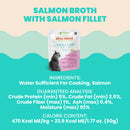 Almo Nature Hydration Help HQS Salmon Recipe in Broth Cat Food 50g