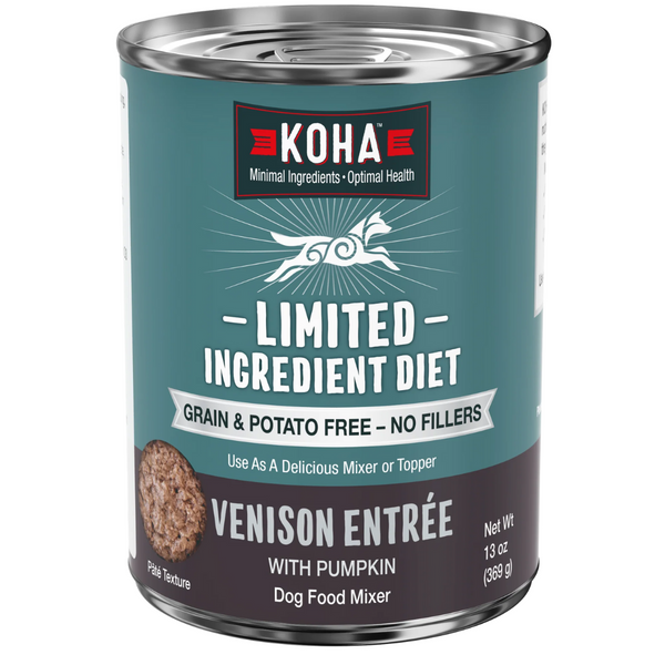 Koha Limited Ingredient Diet Venison Entrée for Dogs 369g