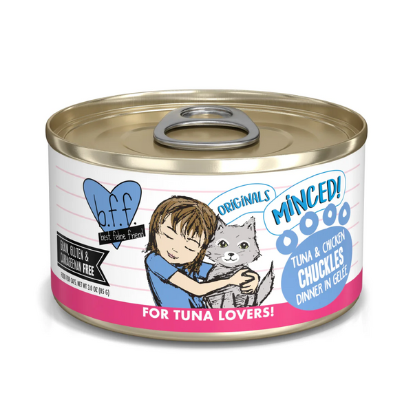 Weruva BFF Minced Tuna & Chicken Chuckles Wet Cat Food 85g