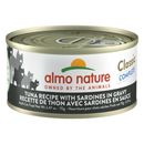 Almo Nature Classic Complete Tuna Recipe with Sardines in Gravy Wet Cat Food 70g