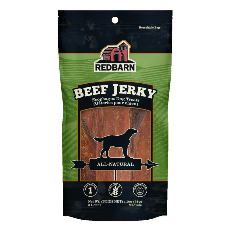 Redbarn Beef Jerky Dog Treats 28g