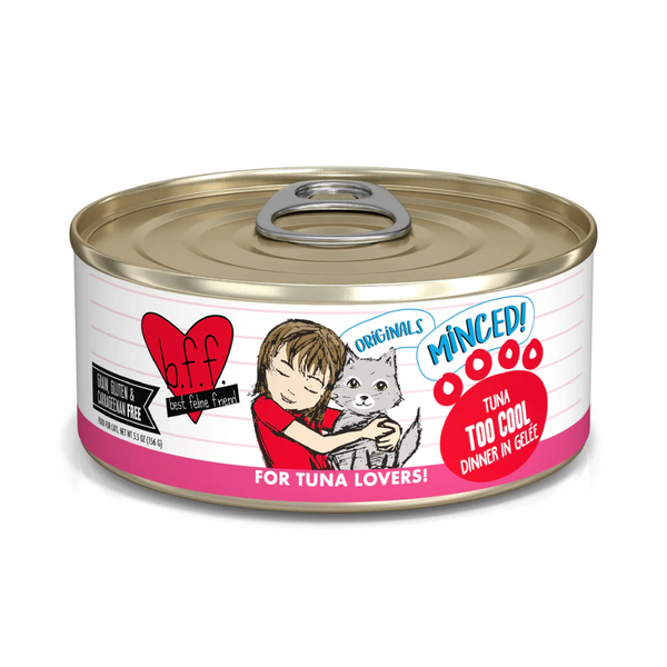 Weruva BFF Minced Tuna Too Cool Wet Cat Food 156g