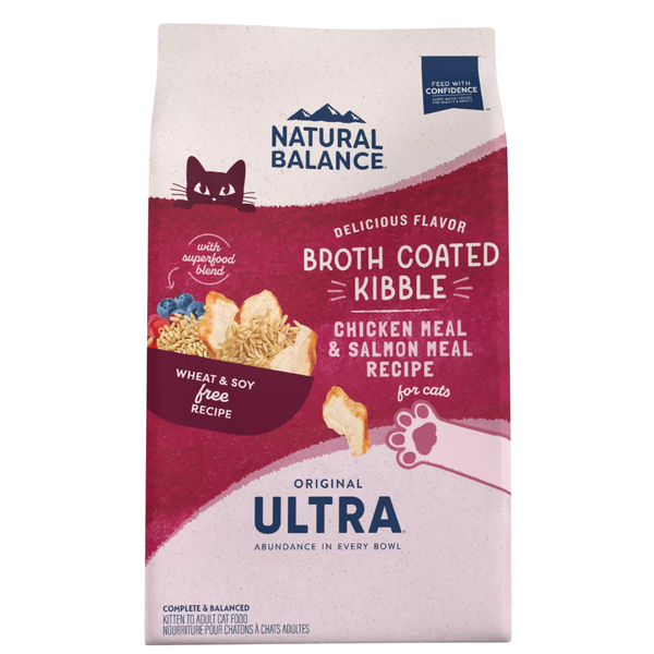 Natural Balance Original Ultra Chicken Meal & Salmon Meal Recipe Cat Food