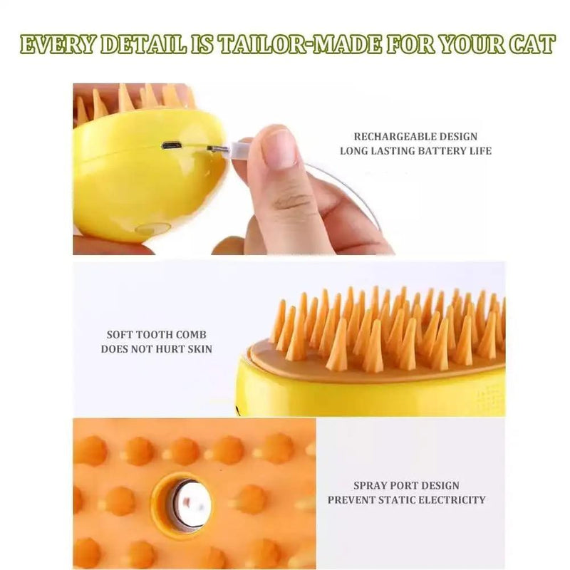 Pet Spray Massage Brush