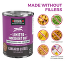 Koha Limited Ingredient Diet Kangaroo Entrée for Dogs 368g