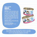 Weruva BFF Minced Tuna & Chicken Chuckles Wet Cat Food 156g