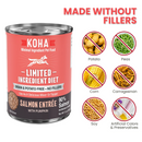 Koha Limited Ingredient Diet Salmon Entrée for Dogs 369g