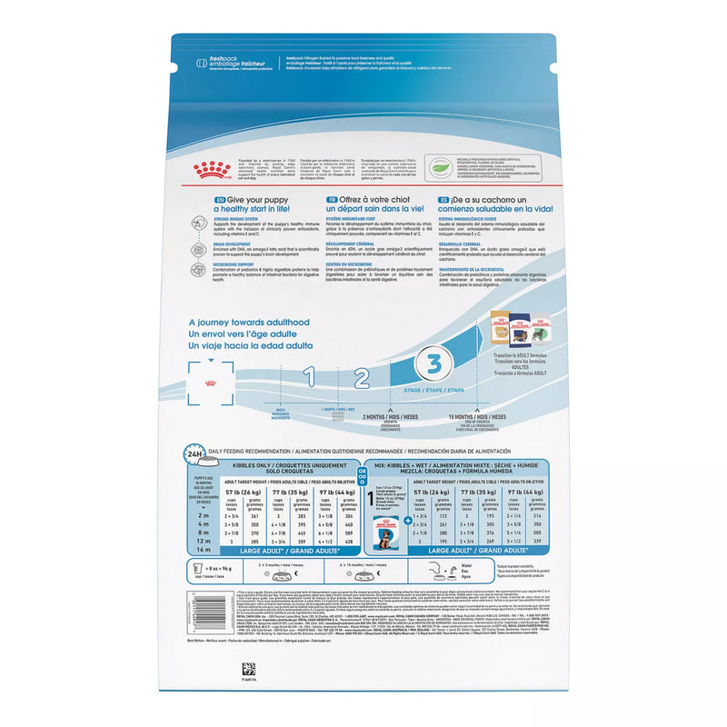 Royal Canin Large Breed Puppy Dry Food 13.6kg