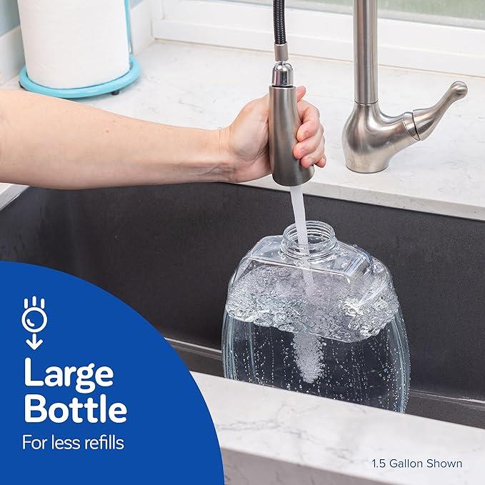 Petmate Pet Cafe Waterer - Silver 1.5 Gallon
