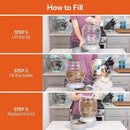 Petmate Replendish Feeder - Silver 5 lb