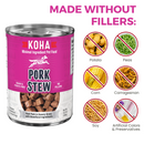 Koha Minimal Ingredient Pork Stew for Dogs 360g