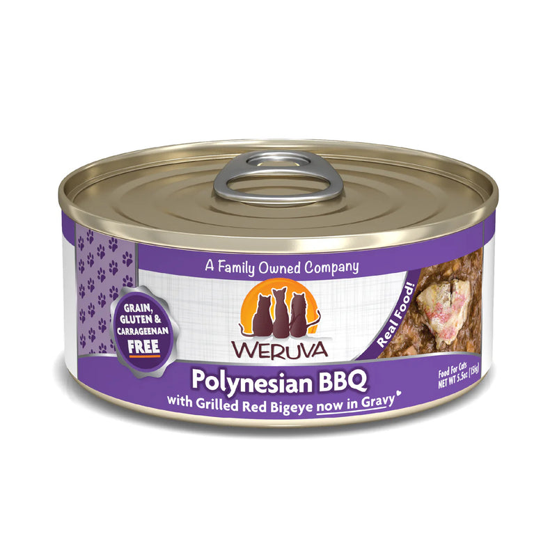 Weruva Classic Polynesian BBQ Wet Cat Food 156g