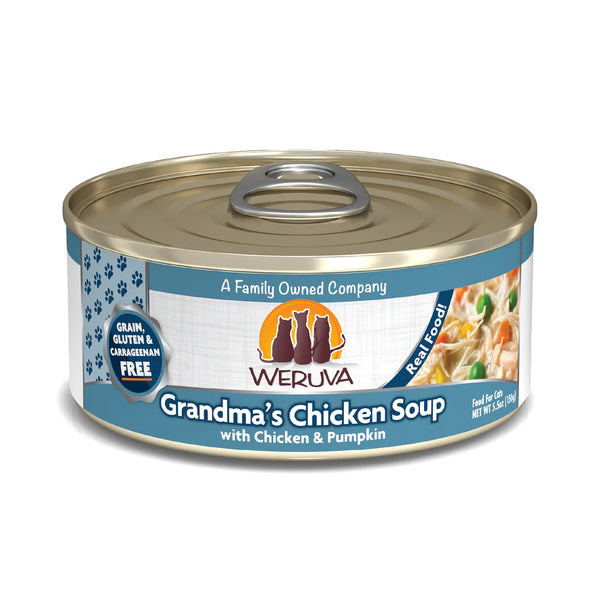Weruva Classic Grandma's Chicken Soup Wet Cat Food 156g