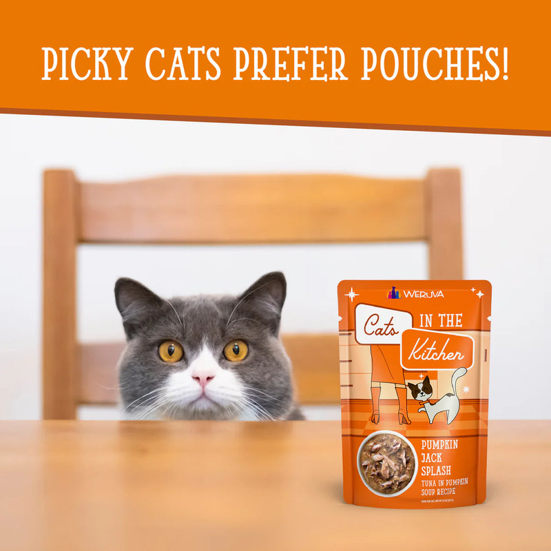 Weruva Cats in the Kitchen Pumpkin Jack Splash Wet Cat Food Pouch 85g