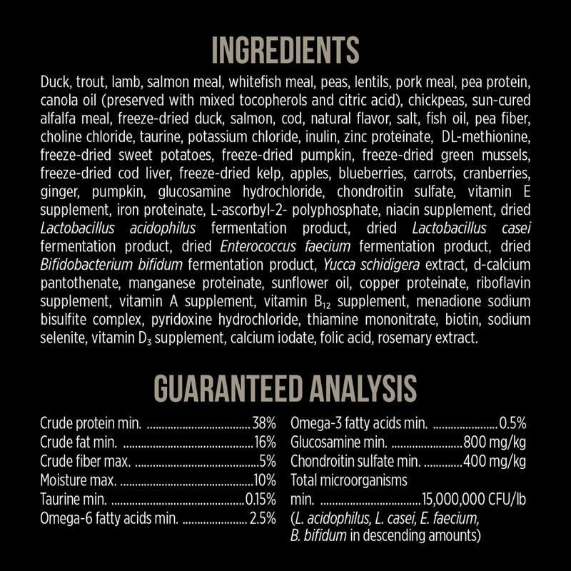 Nutrience SubZero Northern Lakes Fish & Duck Dog Food 10kg