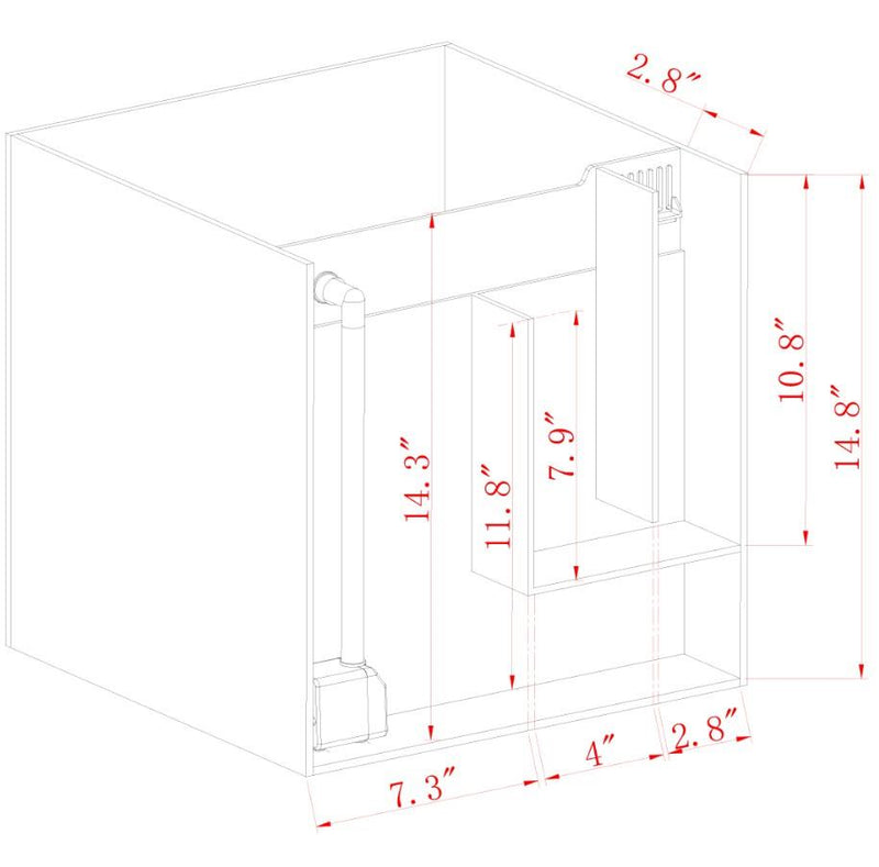 Innovative Marine Fusion Cube - 15 Gallon