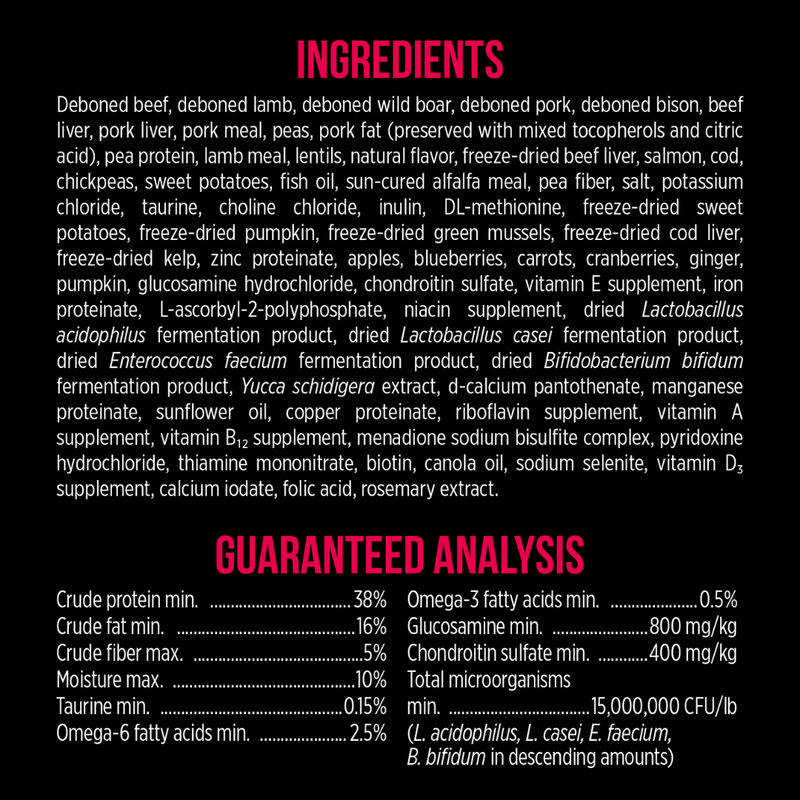 Nutrience SubZero Prairie Red Small Breed Dog Food