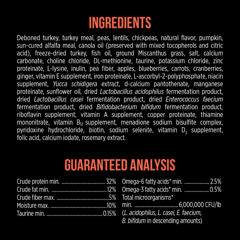 Nutrience SubZero Turkey & Pumpkin Limited Ingredient Cat Food