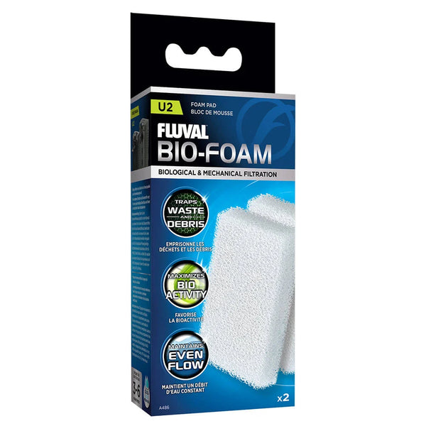 Fluval Bio-Foam Pad for U2 Underwater Filter 2-Pack