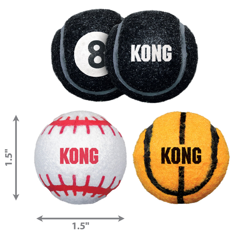 Kong Sport Balls Extra Small 3-Pack Dog Toy