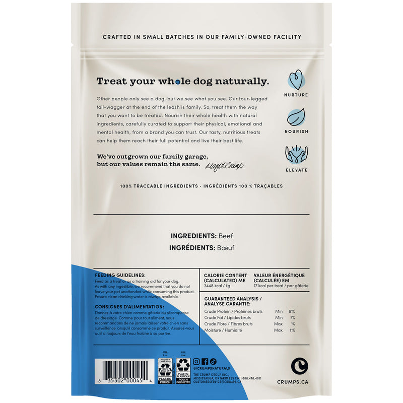 Crumps' Naturals Beef Tendersticks Dog Treats 138g