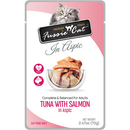 Fussie Cat Premium Pouch - Tuna with Salmon in Aspic 70g