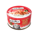 Fussie Cat Premium Tuna and Salmon in Goats Milk 68g