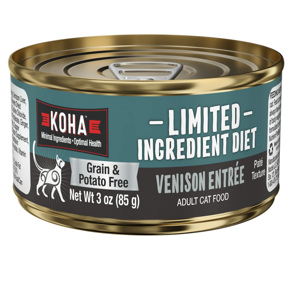 Koha LID 90% Venison Pate for Cats