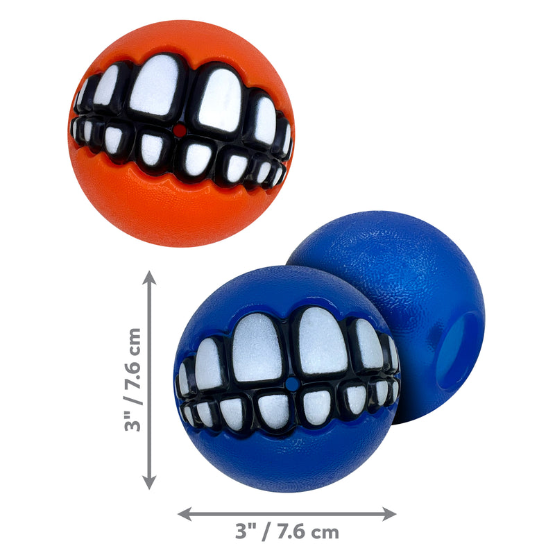 Kong Grinz by Rogz Variety Balls Dog Toy
