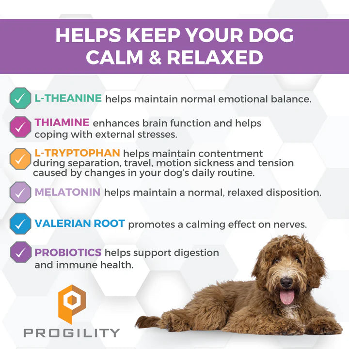 Nootie Progility Minis Calming Aid Soft Chew Supplements for Dogs 120g
