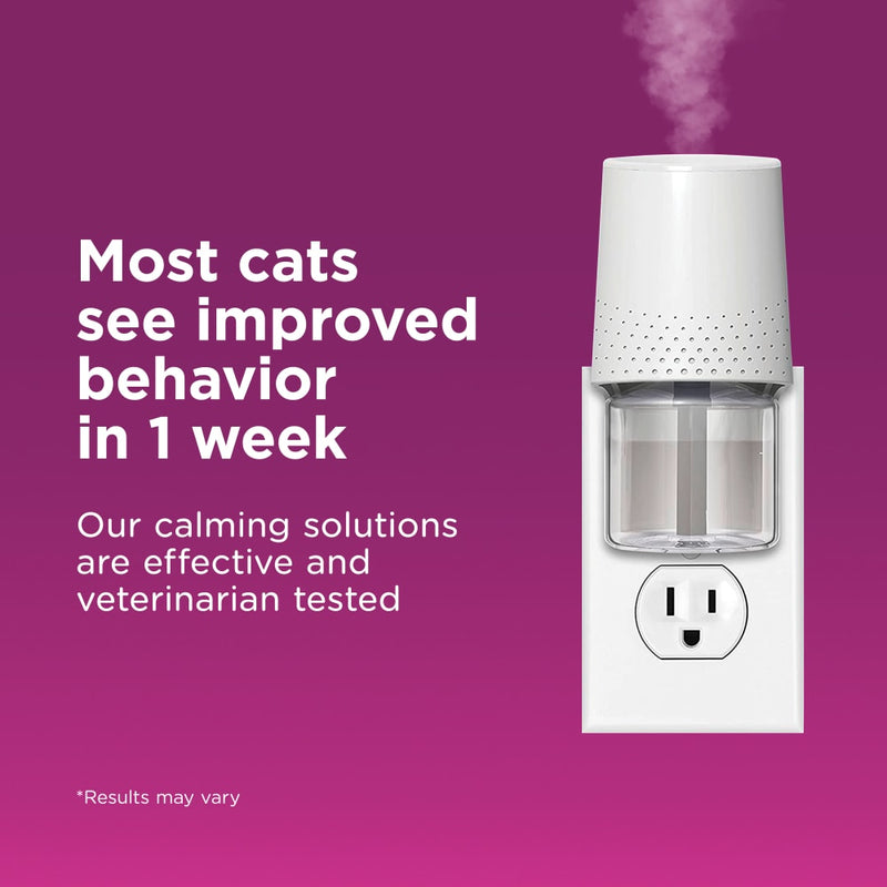 Comfort Zone Cat Calming Diffuser Kit 2-Pack