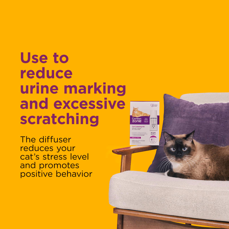 Comfort Zone Cat Multi-Cat Calming Diffuser Kit 2-Pack