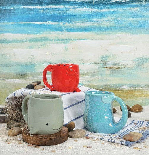 Whale Sculpted Mug