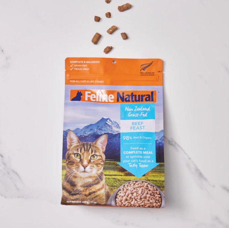 Feline Natural Beef Feast Freeze-Dried Cat Food