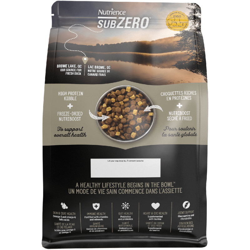 Nutrience SubZero Northern Lakes Fish & Duck Dog Food 10kg