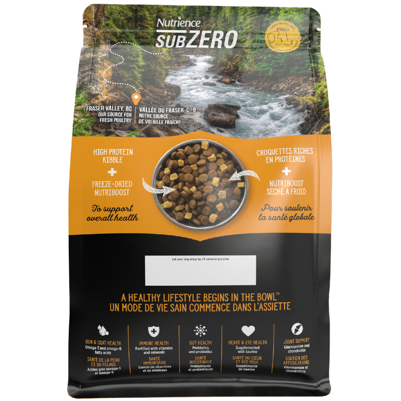 Nutrience SubZero Fraser Valley High Protein Dog Food 10kg