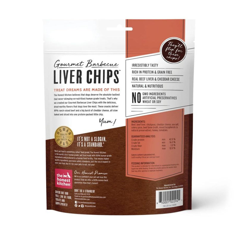 Honest Kitchen Gourmet Beef Liver & Cheddar Chips 113g