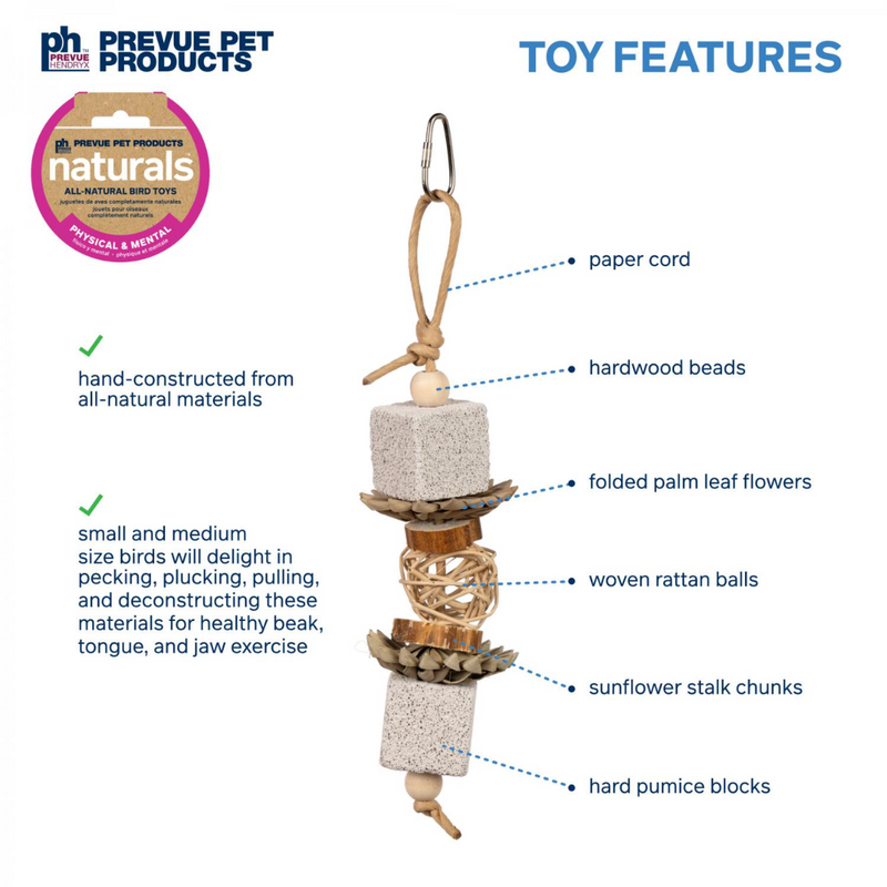 Prevue Pet Products Lava Crunchers Bird Toy