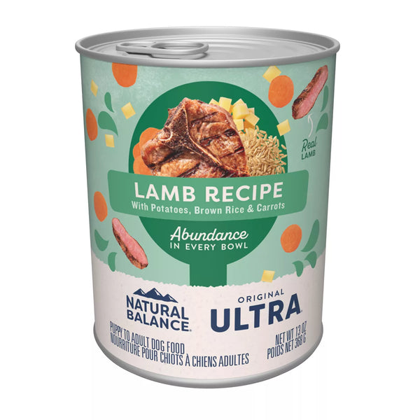 Natural Balance Original Ultra Lamb Recipe Wet Dog Food 368g