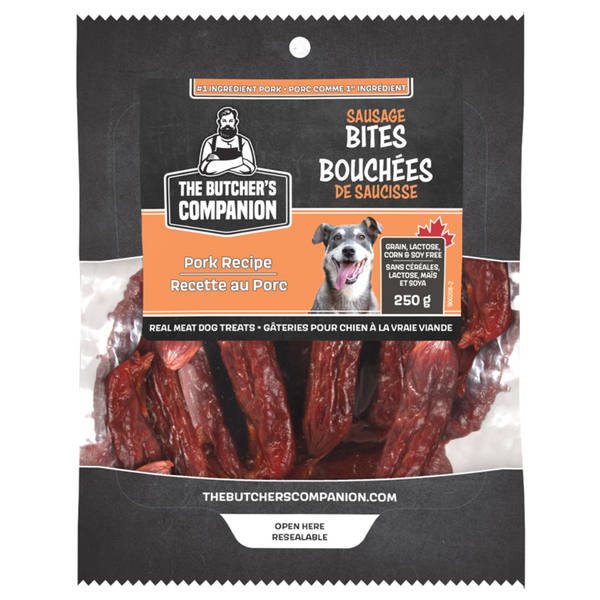 The Butcher's Companion Sausage Bites - Pork Recipe 250g