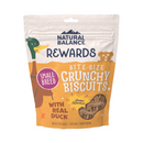 Natural Balance Rewards Bite-Size Crunchy Biscuits with Real Duck - Small Breed 8oz