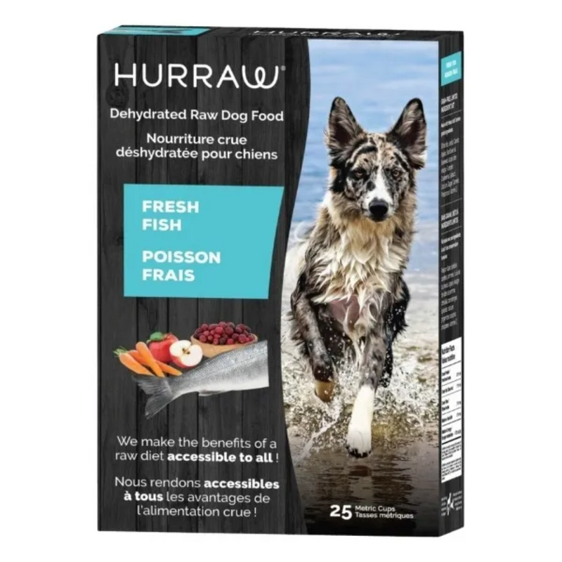 Hurraw Dehydrated Raw Dog Food - Fresh Fish