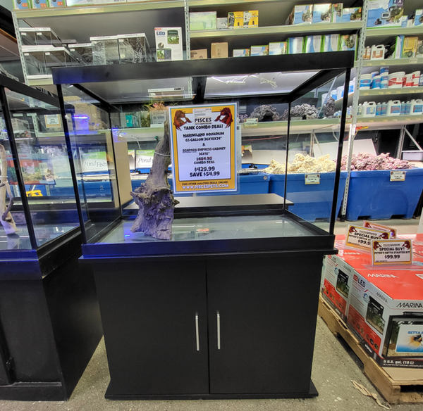 Pisces Aquarium and Stand Combo - 65 Gallon