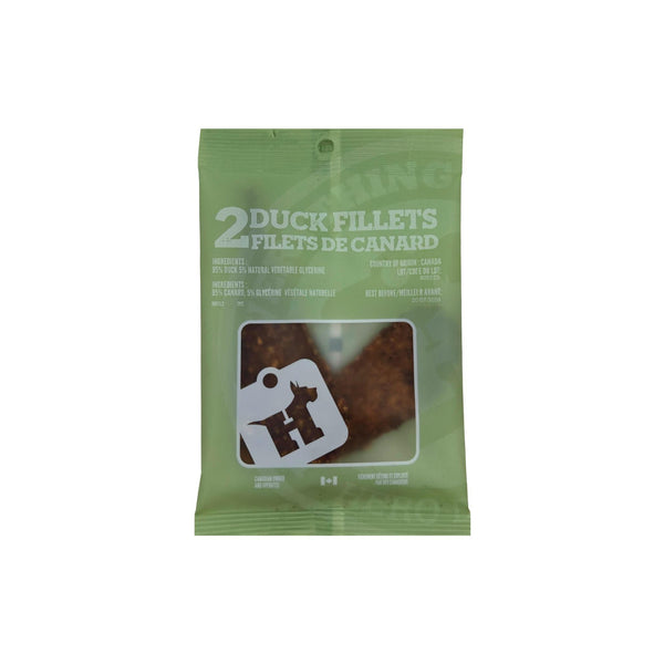 Hero Dog Treats Meat Fillets - Duck 2-Pack