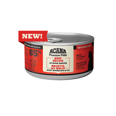 Acana Premium Pate Beef Recipe for Cats 156g