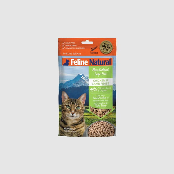 Feline Natural Chicken & Lamb Feast Freeze-Dried Cat Food