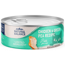 Natural Balance Cat LID Chicken & Green Pea 156g