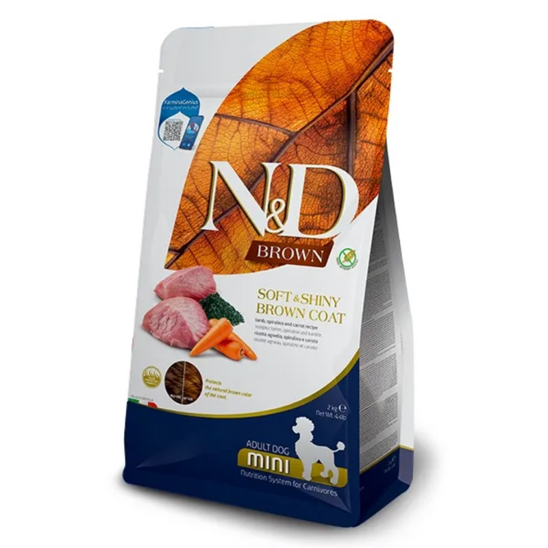 Farmina N&D Dog Food - Soft & Shiny Brown Coat